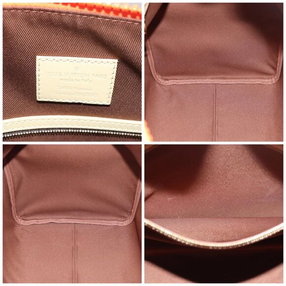 LOUIS VUITTON Damier Giant Keepall Bandouliere 50 Bag Beige M57419 Auth 78074S - Picture 15 of 16